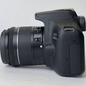 تصویر دوربین عکاسی کانن EOS 2000D با لنز ۱۸-۵۵ میلیمتر رزولوشن ۲۴ مگاپیکسل 