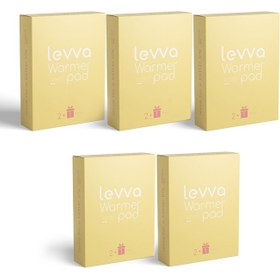 تصویر پک پد گرم کننده و تسکین دهنده درد Levva Pharma لیوا فارما - بسته 10 عددی به همراه 5 عدد رایگان 