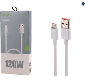 تصویر کابل شارژ میکرو کازا caza X120 micro-usb 