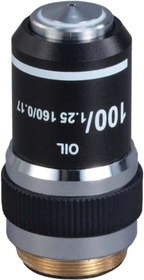 تصویر لنزهای هدف میکروسکوپ مرکب آکروماتیک OMAX 100X (روغن ، بهار) OMAX 100X (Oil, Spring) Achromatic Compound Microscope Objective Lens