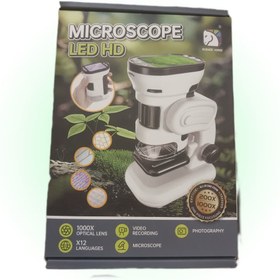 تصویر میکروسکوپ LED HD 