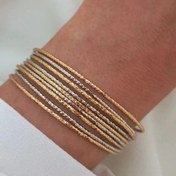 تصویر النگو وای اس ایکس النگو مفتولی النگو تراش دار النگو ریز النگو ysx النگو رنگ ثابت 