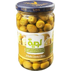 تصویر کنسرو زیتون متوسط با هسته لویه (650 گرم) 