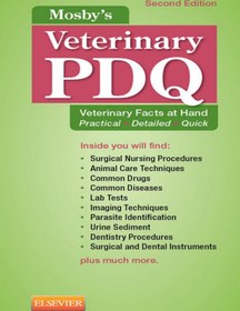 تصویر دانلود کتاب Mosby’s Veterinary PDQ Spiral-bound کتاب انگلیسی PDQ دامپزشکی Mosby Spiral-bound