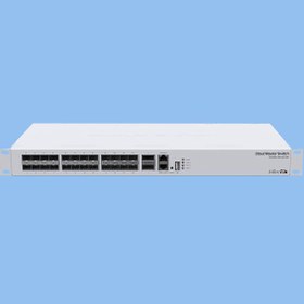 تصویر سوئیچ روتر میکروتیک CRS326 24S 2Q RM Mikrotik CRS326-24S+2Q+RM Cloud Router Switch