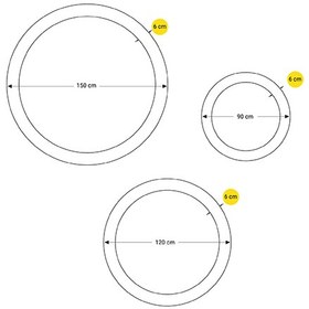 تصویر چراغ حلقه ای آویز ORBIT اکووات - فروشگاه اینترنتی گندور 