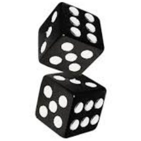 تصویر تاس مشکی 