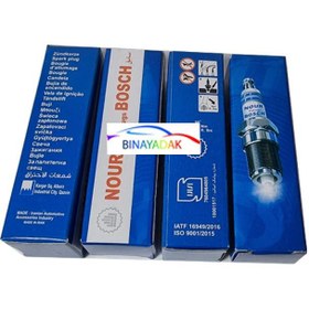 تصویر شمع خودرو بوش مدل FR7DE تک پلاتین 