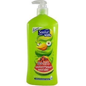 تصویر شامپو سر و بدن بچه سواو کیدز هندوانه ای Suave Kids watermelon wonder 3 in 1 shampoo