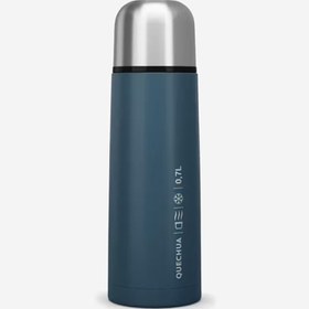 تصویر فلاسک کچوا استیل 0.7 لیتر Quechua Outdoor Stainless Steel Thermos - 0.7 L - Blue 