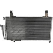 تصویر کندانسور کولر ساینا و کوییک مدل لوله تنگ دو اورینگ فن کوچک طرح ساندن برند سردساز 