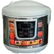 تصویر زودپز چندکاره RAF R-166W ظرفیت ۵ لیتر با بدنه استیل ضد زنگ 