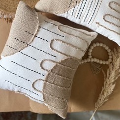 تصویر کوسن بوهو پینترستی دستدوز 