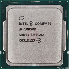 تصویر پردازنده اینتل CORE i9 10850K TRY (استوک) 