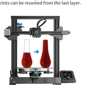 تصویر چاپگر FDM کریالیتی اندر3 ورژن 2 Criality Ender3 V2