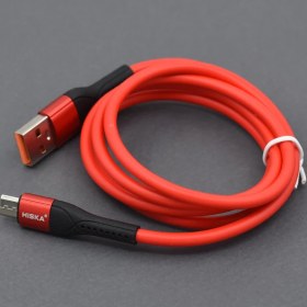 تصویر کابل تبدیل USB به Micro USB هیسکا مدل LX-301 طول 1 متر hiska lx301 usb to micro usb cable