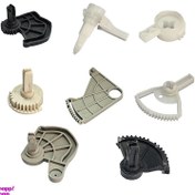 تصویر چرخ دنده پوسته بخاری خودرو چیکال مدل P-708 مناسب برای پژو 206 مجموعه 8 عددی 