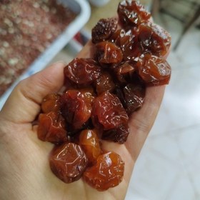 تصویر آلو جنگلی ملس تازه (250گرمی) آلوچه جنگلی ریز ترش آلو 