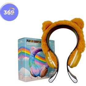 تصویر هدفون بلوتوثی خرگوشی دخترانه مدل BK-695 BK-695 rabbit bluetooth headphones for girls