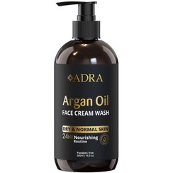 تصویر ژل شستشو صورت آدرا مدل آرگان مناسب پوست های معمولی حجم 500 میلی لیتر 