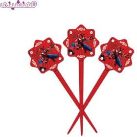 تصویر بسته 10 عددی خلال فینگر فود جشن و تولد تم مرد عنکبوتی 