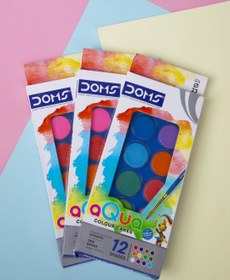 تصویر آبرنگ دامس ۱۲ رنگ 