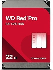 تصویر Western Digital 22TB WD Pro NAS هارد دیسک داخلی HDD - 7200 RPM ، SATA 6 GB/S ، CMR ، 512 MB Cache ، 3.5 " - WD221KFGX Western Digital 22TB WD Red Pro NAS Internal Hard Drive HDD - 7200 RPM, SATA 6 Gb/s, CMR, 512 MB Cache, 3.5&quot; - WD221KFGX
