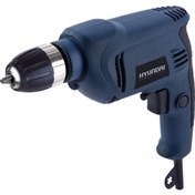 تصویر دریل برقی 10 میلیمتر ساده هیوندای مدل HP400A-ED \hyundai ELECTRIC DRILL - HP400A-ED 