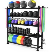 تصویر رک و استند ورزشی ۵ طبقه کیاورزش کد KV2465 kiavarzesh 5-tier sports rack and stand code kv2465