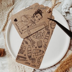 تصویر ست تگ نقاشی کد 37 ( ست 35 عددی ) 