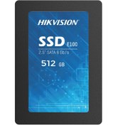 تصویر هارد اسا اس دی هایک ویژن Hikvision E100 Internal SSD 512GB SSD 2.5″ SATA 6Gb/s Hikvision E100 Internal SSD 512GB 2.5″ SATA 6Gb/s