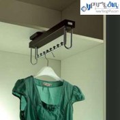 تصویر رگال سقفی فانتونی مدل J219 رنگ مشکی ABS 