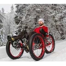 تصویر دوچرخه تاشو ۲۰ اینچ ۳ چرخ دنده با ترمز دیسکی 