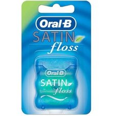 تصویر نخ دندان ORalB مدل ساتین با طعم نعنا، 25 متر Oral B Satin Tape Mint 25M