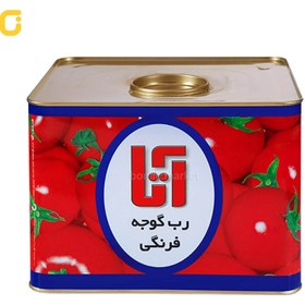 تصویر کنسرو رب گوجه فرنگی آتا وزن 9 کیلوگرمی - 1 عدد 