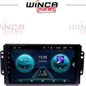 تصویر مانیتور فابریک اندروید ام وی ام ایکس X33 اسپرت سری اس S400 پلاس وینکا WINCA مدل RS855 