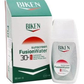 تصویر کرم ضد آفتاب فیوژن واتر بی رنگ Fusion Water بیکن حجم 50 میلی لیتر 