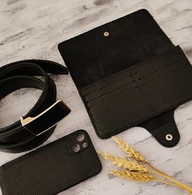 تصویر ست چرم طبیعی کدse09 