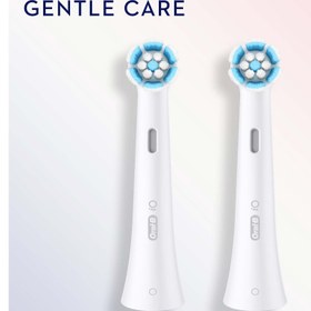 تصویر سری یدکی مسواک برقی اورال بی مدل iO Gentle Care بسته 2 و 4 عددی 