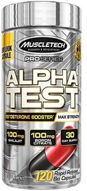 تصویر مکمل تستوسترون MuscleTech حاوی 120 کپسول 