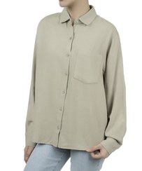 تصویر شومیز زنانه بیسیک سبز روشن آر ان اس RNS کد 11272400 