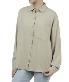 تصویر شومیز زنانه بیسیک سبز روشن آر ان اس RNS کد 11272400 