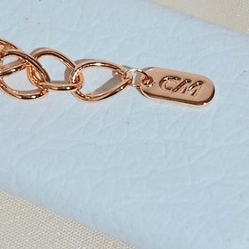 تصویر دستبند طرح طلا مانی CM 