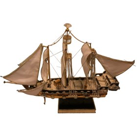 تصویر ماکت کشتی باچوب 