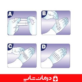 تصویر چسب بخیه فارما استریپ pharmastrip fabric سایز 4x38 میلیمتر 