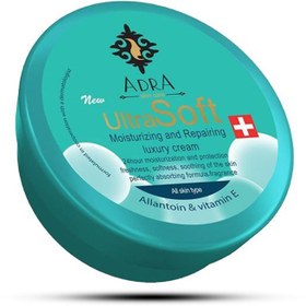 تصویر کرم مرطوب کننده و ترمیم کننده آدرا مدل Ultra Soft حجم 200 میل Adra Extra Soft Moisturizing And Repairing Cream With Allantoin 200ml