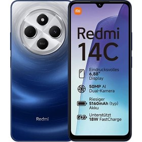 تصویر گوشی موبایل شیائومی مدل Redmi 14C دو سیم کارت - 128GB / بنفش / 8GB Xiaomi Redmi 14C Dual SIM Mobile Phone