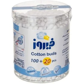 تصویر گوش پاک كن نوزاد فيروز Cotton Swab code:101094