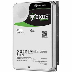 تصویر هارد سرور سیگیت سری Exos X20 مدل Seagate ST20000NM007D ظرفیت 20 ترابایت ا Seagate Exos X20 ST20000NM007D 3.5 Inch 20TB SATA 3.0 Server HDD Seagate Exos X20 ST20000NM007D 3.5 Inch 20TB SATA 3.0 Server HDD