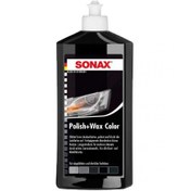 تصویر پولیش و واکس رنگی مشکی سوناکس مدل 296100 حجم 500 میلی لیتری Sonax Black Color Polish and Wax 296100, 500 ml